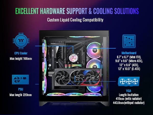 Thermaltake CTE E600 MX Mid Tower E-ATX Case